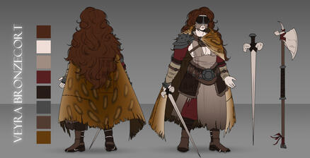 Horizon Zero Dawn inspired character design - University Assignment