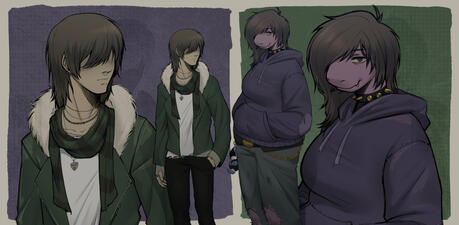 College Krusie design - Deltarune